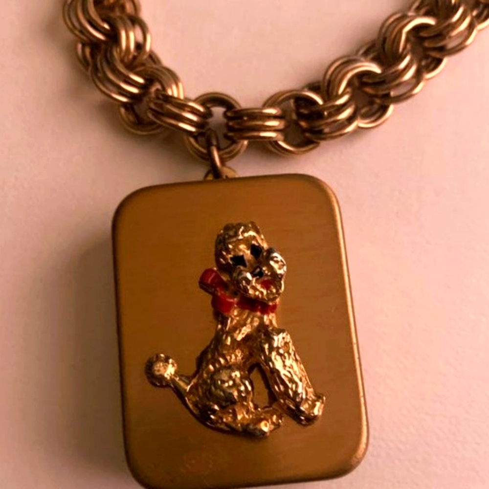 GOLD FILLED MIDCENTURY Swiss music box, bracelet